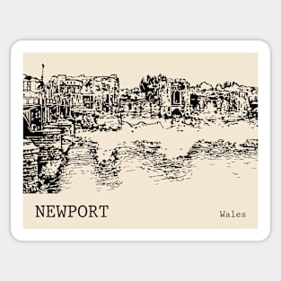 Newport Wales Sticker